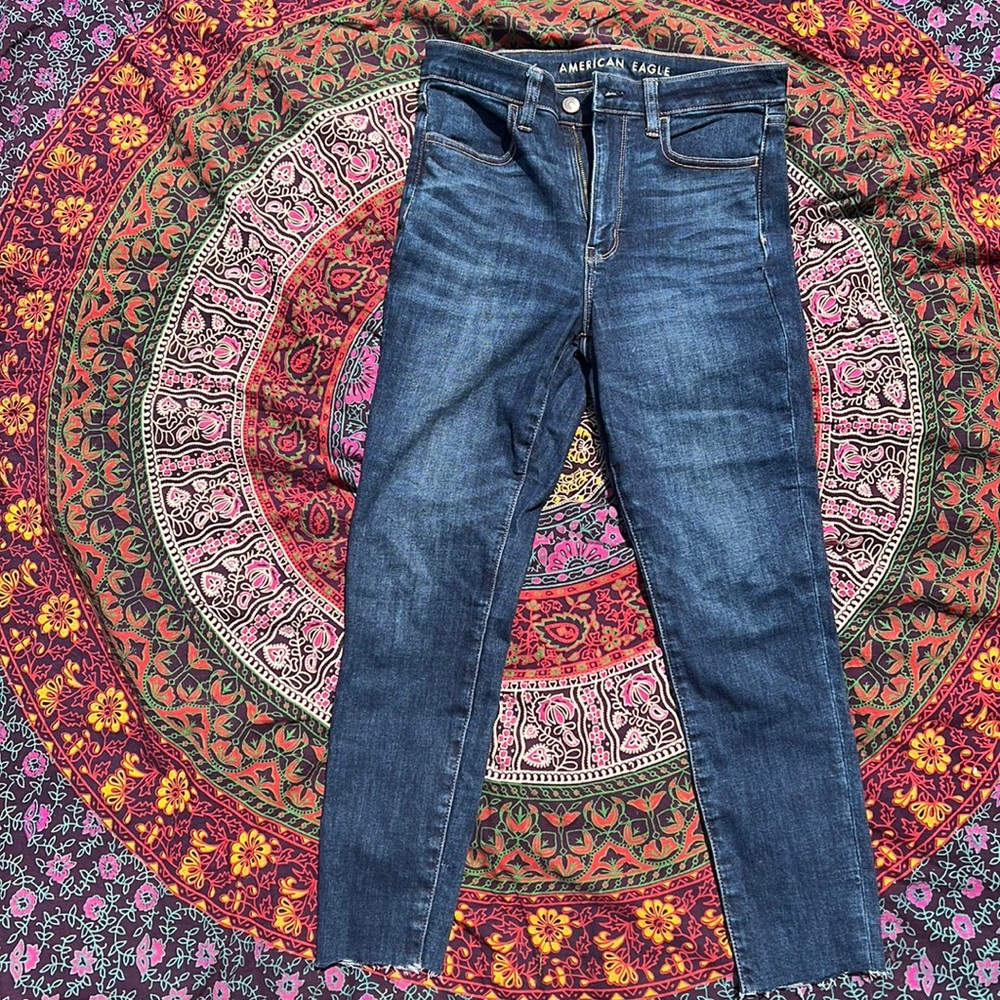 American eagle high rise stretch jeans
